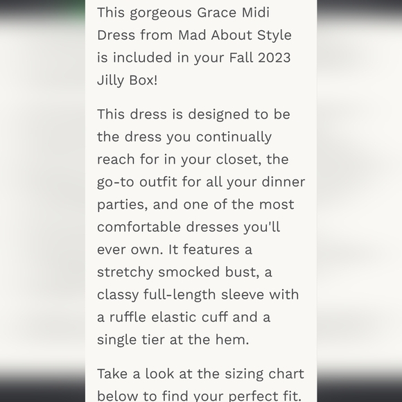 Floral long sleeve dress "Mad about style" - Picture 13 of 14